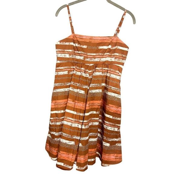 NWT Anthropologie Hutch Bandeau Romper Size XS Brown Motif Stripe - Picture 5 of 10